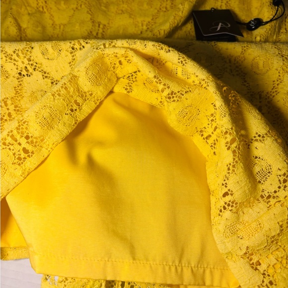 NWT Adrianna Papell yellow sheath dress sz 8 - Picture 3 of 6